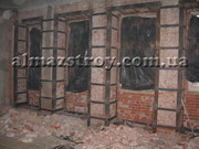 Алмазное сверление отверстий, резка проемов, резка стен, демонтаж Харьков