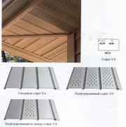 Софит потолочный купить, сайдинг потолочный, монтаж софита, водостоки