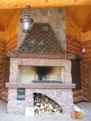 Камины,  печи,  барбекю