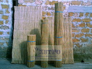 Камышовые заборы. Рогожка,  маты плиты камышовые.