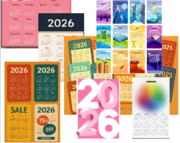 Календарики 7х10 см. Цілий рік у вашій кишені